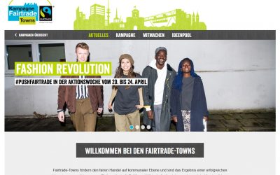 #PushFairtrade zur Fashion Revolution vom 20. bis 24. April 2020